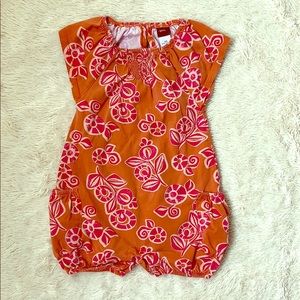 Tea Collection Sanur Floral Romper 6-12M